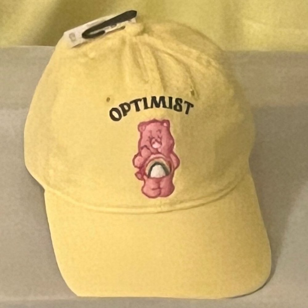 Care Bear Cheer Bear Optimist Yellow Cap
